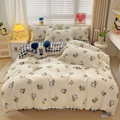 Bộ Chăn Ga Lạnh 4 Món [ Chăn 200*230cm / Ga 230*230cm / 2 x Vỏ Gối 48*74cm ] - 16261