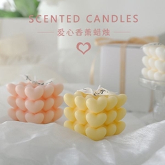 [ Set 5 Hộp ] Nến Thơm Lập Phương Trái Tim [ Mix Nhiều Mùi Hương ] - 922404