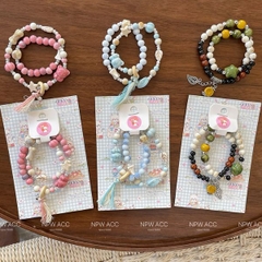[ Set 10 Vỉ ] Vòng Cổ Handmade [ 1 Vỉ 2 Cái ] - 922447