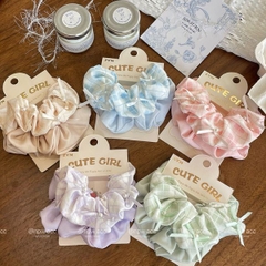 [ Set 10 Vỉ ] Cột Tóc Scrunchies [ 1 Vỉ 2 Cái ] - 922457