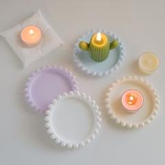[ Set 5 Cái ] Đế Thạch Cao Đựng Nến Thơm [ Có Hộp Màu Riêng Biệt ] - 922477