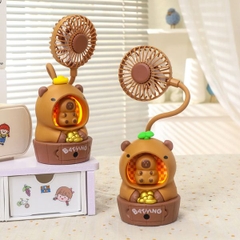 [ Set 2 Cái ] Quạt Để Bàn Capybara - 922489