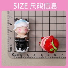 [ Set 10 Cái ] Charm 3D Dimo Trái Cây Nhiệt Đới - 922510
