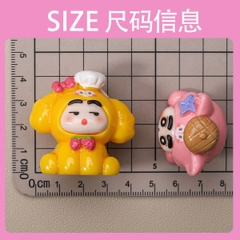 [ Set 10 Cái ] Charm 3D Cu Shin Cosplay Sanrio - 922512