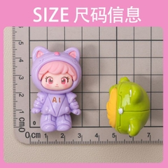 [ Set 10 Cái ] Charm 3D Mèo AI - 922513