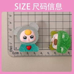 [ Set 10 Cái ] Charm 3D Baby Three - 922514
