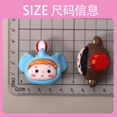 [ Set 10 Cái ] Charm 3D Ouzi Rap Xiếc - 922523