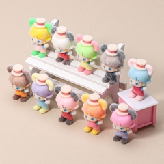 [ Set 10 Cái ] Charm 3D Nhung Dimo Cosplay Mickey - 922529