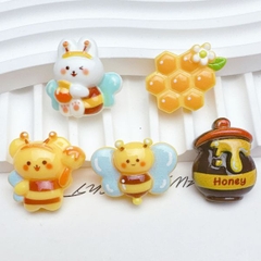 [ Set 50 Cái ] Charm 2D Ong Mật Ong - 921464