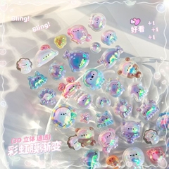 [ Set 6 Vỉ ] Sticker 3D - 922957