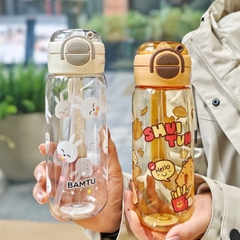 [ Set 2 Cái ] Bình Nước Hoạt Hình [ 600ml ] - 922973