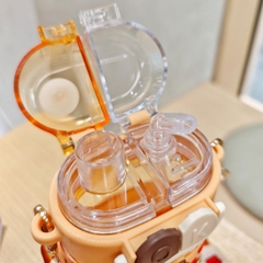 [ Set 2 Cái ] Bình Nước Capybara [ 520ml ] - 922980