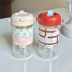 [ Set 2 Cái ] Bình Nước Thủy Tinh Beidi [ 620ml ] - 922998