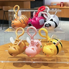 [ Set 12 Cái ] Móc Khóa [ Kéo Dây Đập Cánh ] - 932323