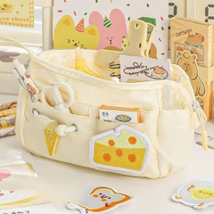 [ Set 2 Cái ] Bóp Bút [ Kèm 3 Miếng Dán ] - 935378