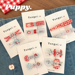 [ Set 10 Vỉ ] Kẹp Tóc [ 1 Vỉ 2 Cái ] - 95830