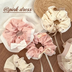 [ Set 12 Cái ] Cột Tóc Scrunchies - 95836