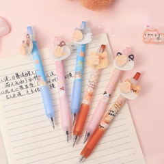 [ Hộp 36 Cây ] Bút Bi Xoay Ngón Tay [ 0.5mm - Đen ] - 95861