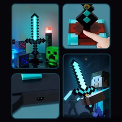 [ Set 2 Cây ] Kiếm Ánh Sáng Minecraft [ Đổi Màu - Hiệu Ứng LED - Quà Tặng Trung Thu Cho Bé Trai ] - 95912