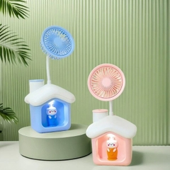 [ Set 3 Cái ] Quạt Sạc + Đèn Ngủ + Hộp Tiết Kiệm - 95928