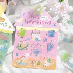 [ Set 12 Túi ] Sticker Nhựa 3D - 95952