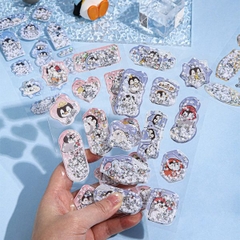 [ Set 12 Túi ] Sticker 3D Nhủ - 95965