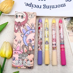 [ Set 10 Hộp ] Bút Bi Xoá Được [ 0.5mm - Xanh ] - 95983