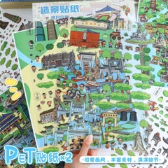 [ Set 5 Bộ ] Sticker Trang Trí 3D [ 37*26.3cm ] - 96258