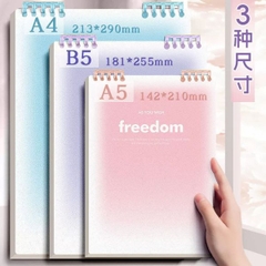 [ Set 12 Quyển ] Sổ Lò Xo [ A5/B5/A4 - 120 Trang ] - 16192