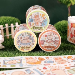 [ Set 12 Cuộn ] Washi Tape [ 45mm x 3m ] - 16344