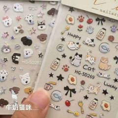 [ Set 12 Túi ] Sticker Dán Nail - 16394