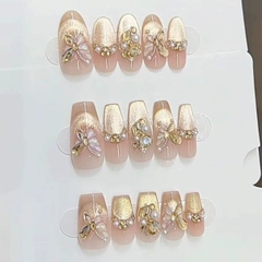 [ Set 2 Hộp ] Nail Cao Cấp [ 10 PCS - XS/S/M/L - Bộ Dụng Cụ Dán 7 Món ] - 16401