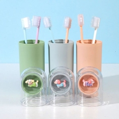 [ Set 4 Hộp ] 2 Bàn Chải + Cốc Súc Miệng - 16430