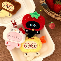 [ Set 12 Cái ] Móc Khoá Gấu Bông - 16462