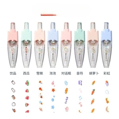 [ Hộp 24 Cây ] Bút Kẻ Hết Bài Hoạ Tiết - 16503