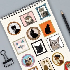 [ Set 10 Túi ] Sticker [ 50 Miếng ] - 16514