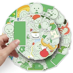 [ Set 10 Túi ] Sticker [ 50 Miếng ] - 16515