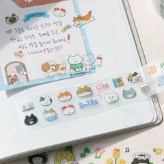 [ Set 6 Cuộn ] Washi Tape - 16522