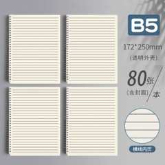 [ Set 12 Quyển ] Sổ Lò Xo [ B5/A4/A5/A6 - 80 Trang / 160 Tờ ] - 16674