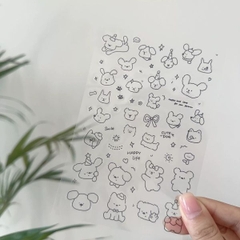[ Set 60 Tấm ] Sticker - 16697