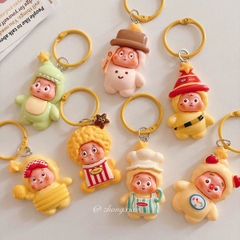 [ Set 14 Cái ] Móc Khoá Mini - 16709