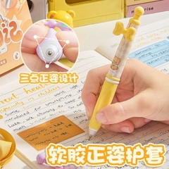 [ Set 6 Hộp ] Bút Bi Xoá Được [ 0.5mm - Hộp 4 Cây - Xanh] - 16801