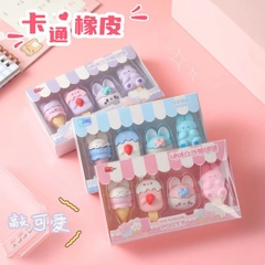 [ Set 12 Hộp ] Tẩy [ Hộp 4 Cục ] - 16803