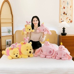 [ Set 2 Con ] Gấu Bông STITCK / POOH [ 45/60/80cm ] - 16996