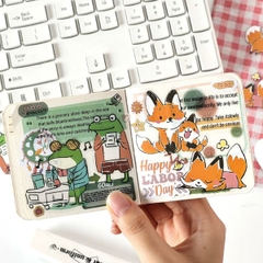 [ Set 12 Túi ] Sticker Cute [ 1 Túi 20 Miếng ] - 17582