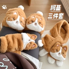 [ Set 2 Cái ] Găng Tay / Khăn Choàng Mùa Đông - 17600