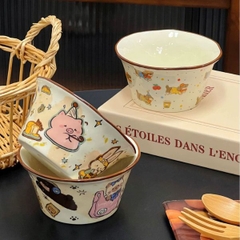[ Set 2 Cái ] Tô Sứ [ 12-12,9cm ] - 17890