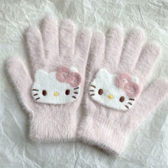 [ Set 6 Đôi ] Găng Tay Len Hello Kitty- 18083