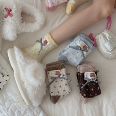 [ Set 5 Đôi ] Vớ Dài Mùa Đông [ Cotton / Có Tag Treo ] - 18037