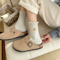 [ Set 5 Đôi ] Vớ Dài Mùa Đông [ Polyester / Có Tag Treo ] - 18051